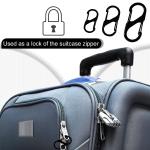 10 Pack Metal Keychain Lock Clips for Travel