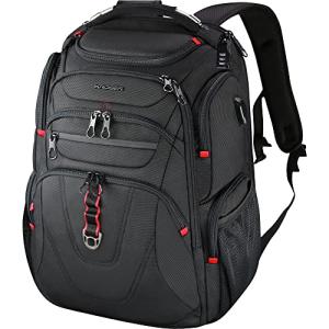 KROSER 17.3 Inch Travel Laptop Backpack - Black
