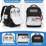 ZOMFELT 40x30x20 Travel Cabin Backpack - Black