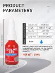 Red Threadlocker Screw Glue - Anti-Loose Solution