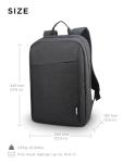 Lenovo B210 Lightweight Water-Resistant Laptop Backpack