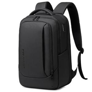 FENRUIEN Expandable Laptop Backpack with USB Charging