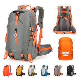 Ultra-Lightweight 40L Hiking Backpack with Rain Cover