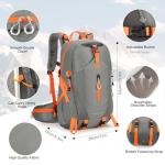 Ultra-Lightweight 40L Hiking Backpack with Rain Cover