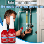 LOOLIFL Blue Thread Locker for Nuts and Bolts