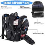 Extra Large 17-Inch Laptop Backpack with USB Port