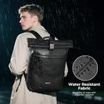 Waterproof Expandable Backpack with Anti-Theft Zipper