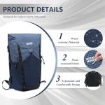 Power King 25L Lightweight Foldable Hiking Backpack