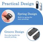 Detachable Metal Zipper Pull Tabs for Bags