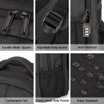 Lumesner Anti-Theft Travel Laptop Backpack with USB Port