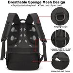 Lumesner Anti-Theft Travel Laptop Backpack with USB Port