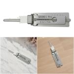 Portable 2-in-1 Stainless Steel Key Decoder Tool