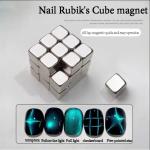 27pcs Cat Eye Magnet Cube Nail Art Set