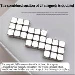 27pcs Cat Eye Magnet Cube Nail Art Set