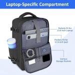 Taygeer Ryanair Cabin Backpack with Shoe Pouch