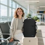 Taygeer Ryanair Cabin Backpack with Shoe Pouch