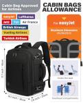 VANKEV Easyjet Cabin Bag - Underseat Travel Backpack