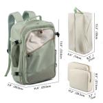 HOTOR Women's Travel Backpack with Packing Cubes