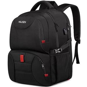 HILUSEN 50L Laptop Backpack with USB Charging