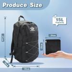 Lightweight Waterproof Foldable Hiking Backpack