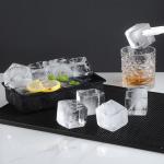 Giant Silicone Ice Cube Tray - Multiple Grid Sizes