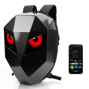 LED Motorcycle Backpack with Programmable Display