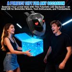 LED Motorcycle Backpack with Programmable Display