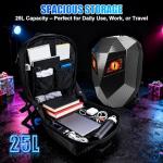 LED Motorcycle Backpack with Programmable Display