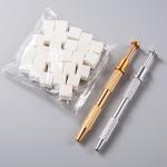 Mini Cube Nail Art Sponge Set - 50 Pieces