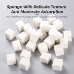 Mini Cube Nail Art Sponge Set - 50 Pieces