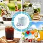 Round Silicone Ice Cube Mold for Drinks