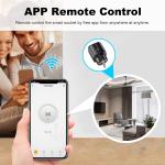 Smart WiFi Plug with Power Monitoring and Timer