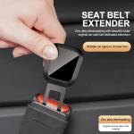 Seat Belt Clip Extender for Tesla and Porsche