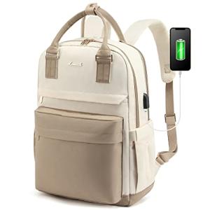 LOVEVOOK 15.6" Women's Laptop Backpack with USB Port