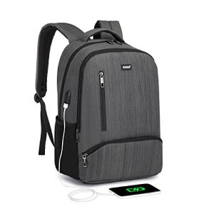Kono Travel Laptop Backpack with USB Charging Port