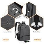 Kono Travel Laptop Backpack with USB Charging Port