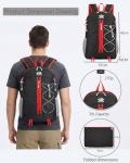 szyanlai Hiking Backpack for Men Women, 30L Ultra Lightweight Foldable Waterproof Rucksack,Back Pack Rucksack for Men Women Kids Camping Travel