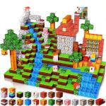 Montessori Magnetic Stacking Cubes Construction Set