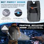 Lightweight 40L Water Resistant Hiking Backpack