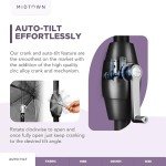 Midtown 9ft Sunbrella Patio Umbrella with Auto-Tilt