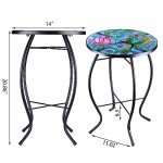 Mosaic Side Table for Patio