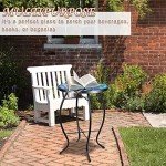 Mosaic Side Table for Patio