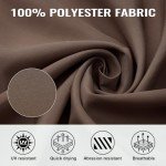 COWVIE 10' x 13' Patio Gazebo Curtain Set