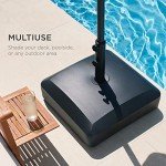 Heavy Duty Mobile Umbrella Base with Wheels