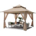 13x13 Pop Up Gazebo with Netting
