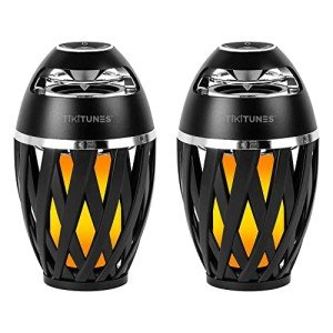 TikiTunes Portable Bluetooth Speakers with LED Lights