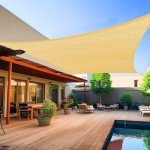 Rectangular Sun Shade Sail Canopy for Patios