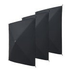 Wind-Resistant Gazebo Screen Panels - 3 Pack
