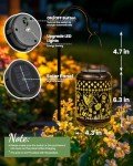 Hummingbird Solar Lantern Decor