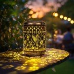 Hummingbird Solar Lantern Decor